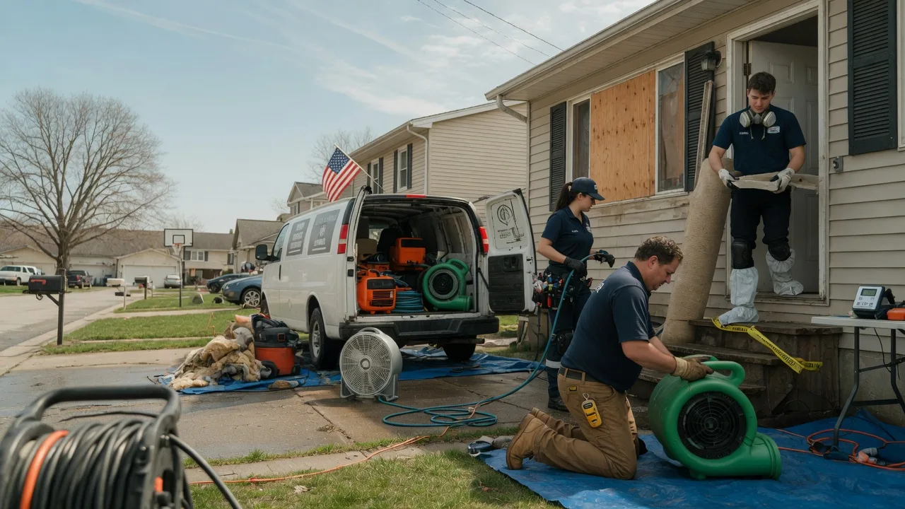 Water Damage Restoration in New Florence, PA near me